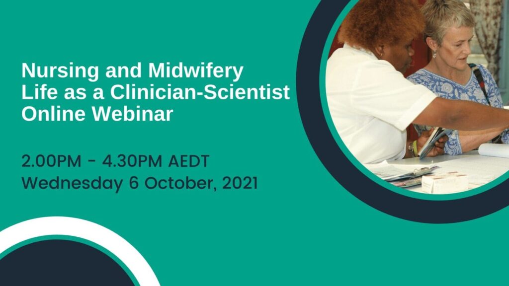 Nursing and Midwifery Life as a Clinician-Scientist online symposium