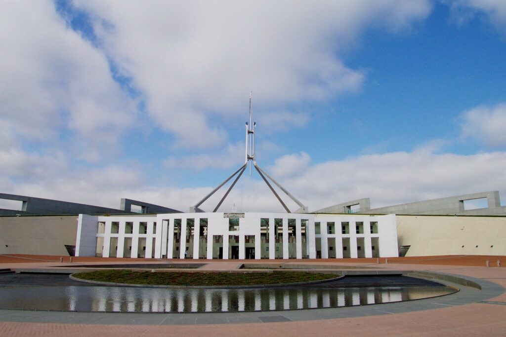 Image of Parliament House. Experts delivered advice to inform a parliamentary inquiry into long COVID.