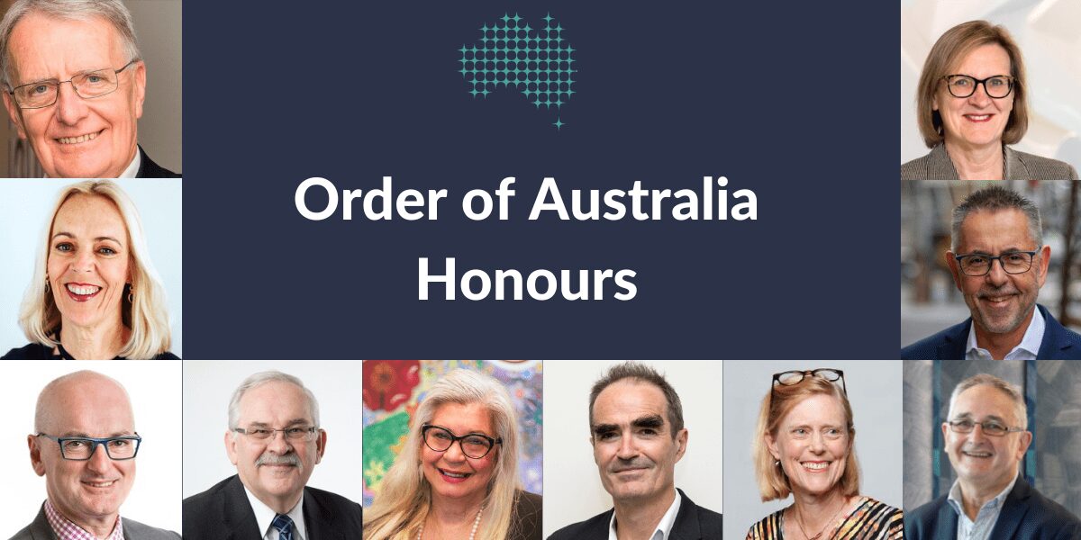Ten AAHMS Fellows received Order of Australia honours in 2023