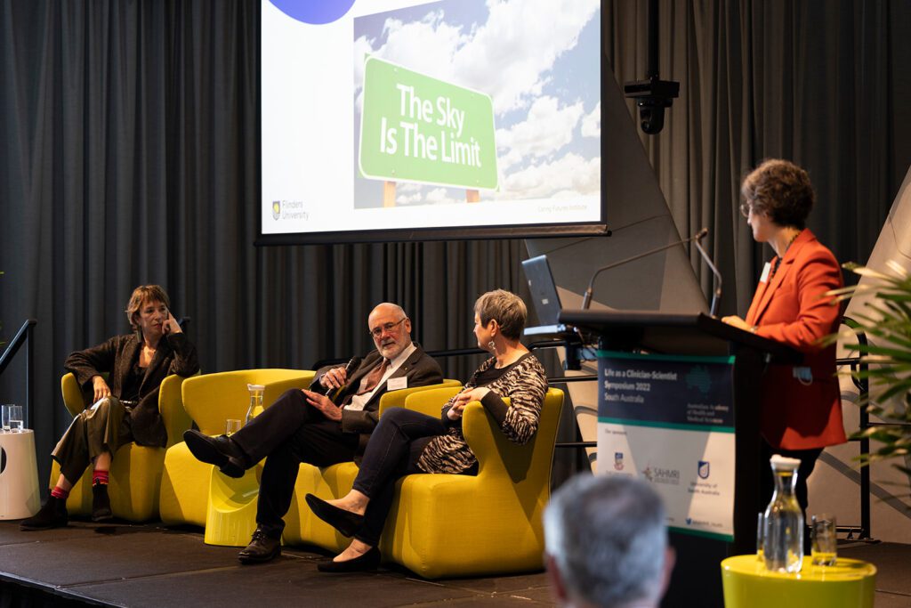 A panel session at Life as a Clinician-Scientist South Australia 2023.