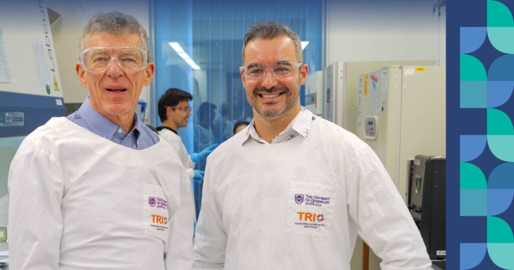 Meet the mentees: Associate Professor Fernando Guimaraes and mentor Professor Ian Frazer
