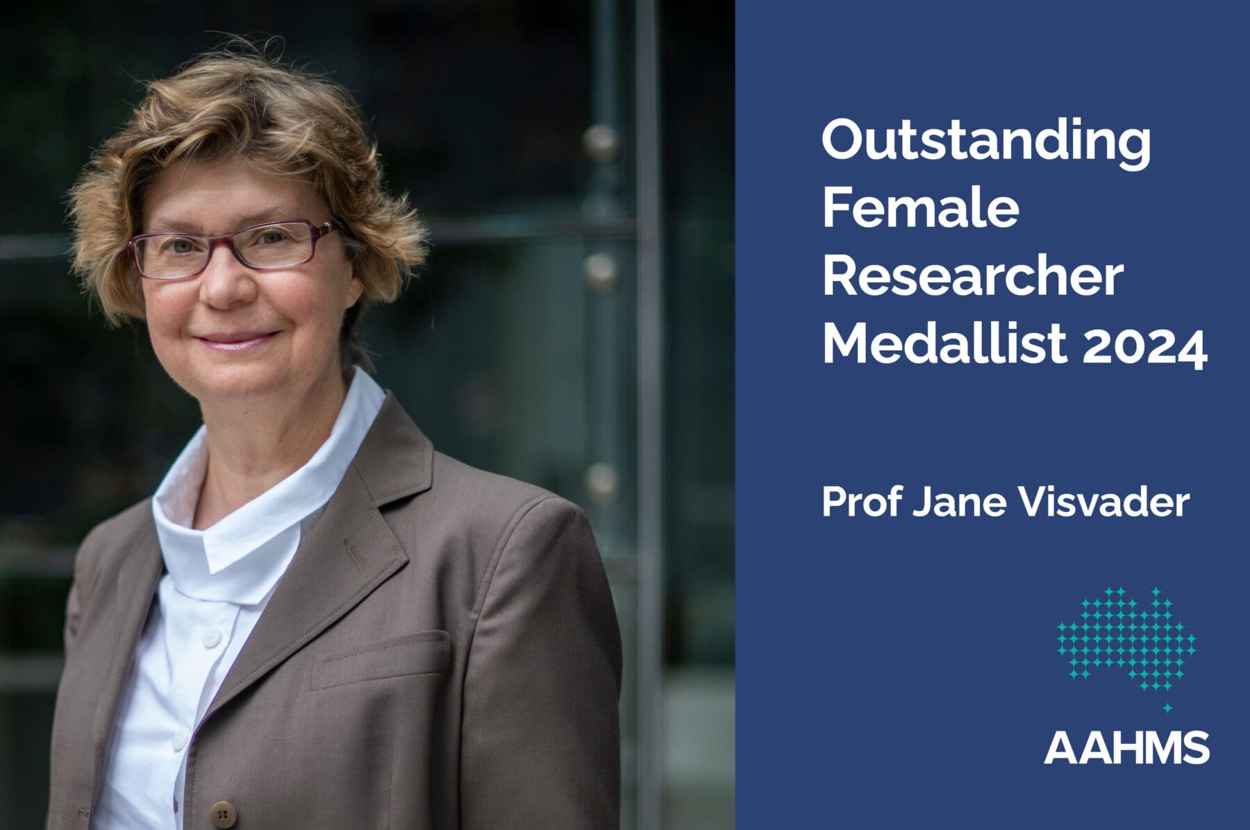 Professor Jane Visvader FRS FAA FAHMS