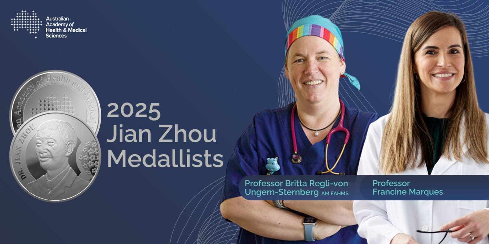 Two pioneering researchers awarded 2025 Jian Zhou Medals | AAHMS ...