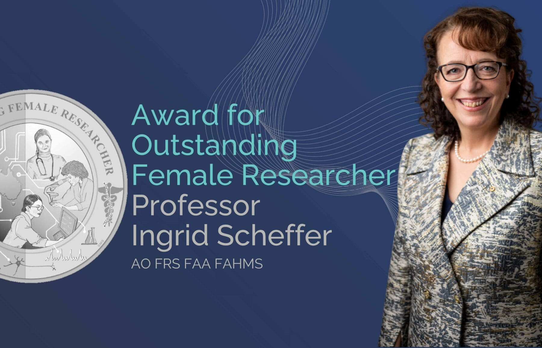 Professor Ingrid Scheffer AO FRS FAA FAHMS
