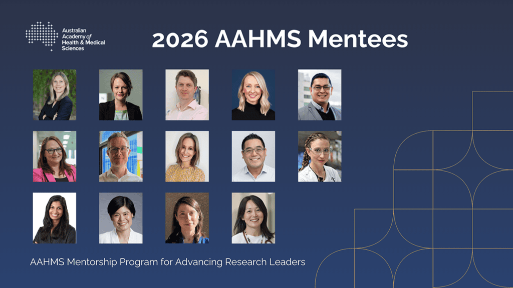 Congratulations to the 2026 AAHMS Mentees