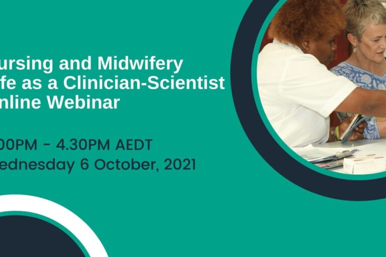 Nursing and Midwifery Life as a Clinician-Scientist online symposium