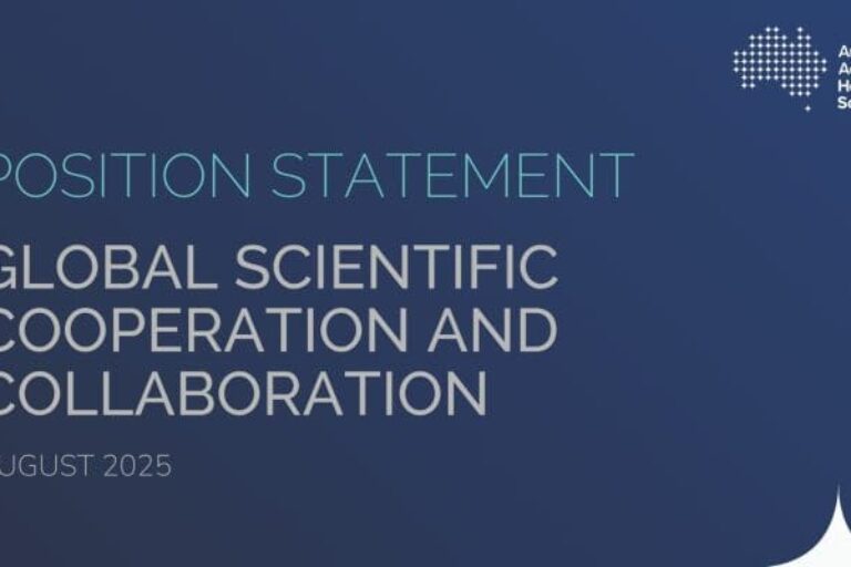 Position statement: Global scientific cooperation and collaboration
